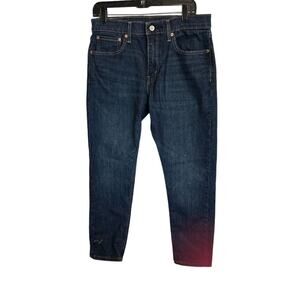 Levi's 512 o Men's Straight Jeans‎ Blue Denim Size 32x30 Button Fly 5-Pocket